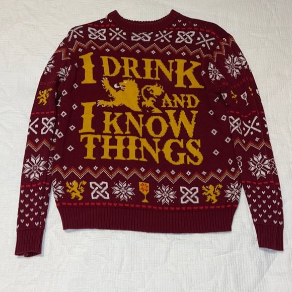 Game of Thrones Ugly Christmas Sweater - Picture 2 of 4